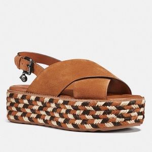 Coach flatform wedge